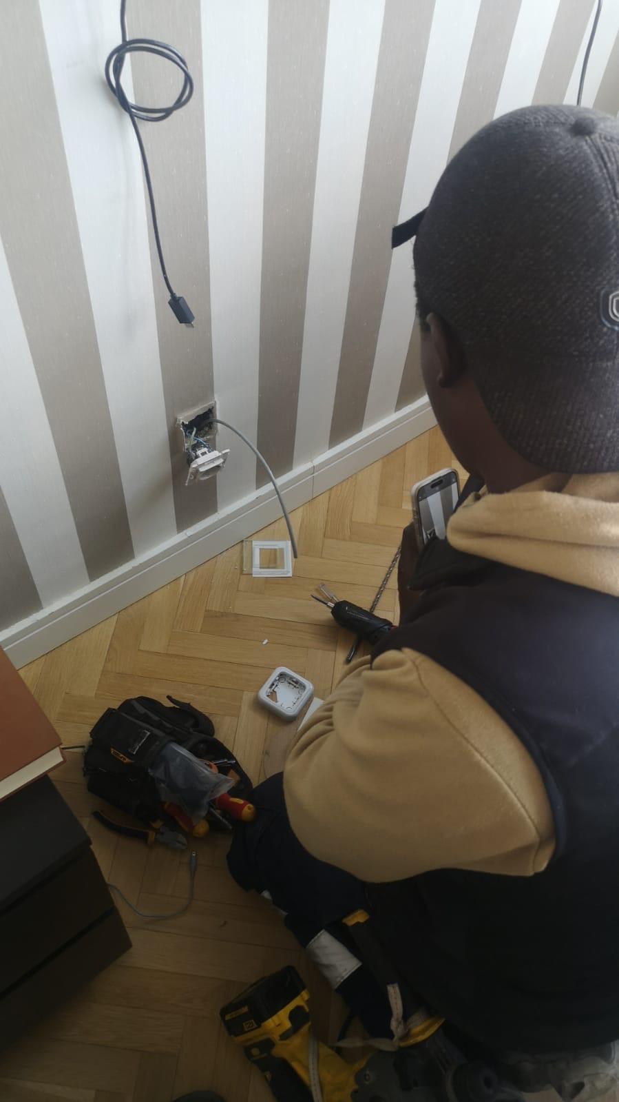 Cableado e instalación interior